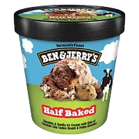 Ben & Jerry's Half Baked ice cream