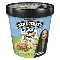 Ben & Jerry's Lights Caramel Action ice cream