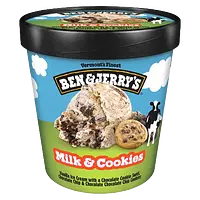 Ben & Jerry's Milk and Cookies ice cream