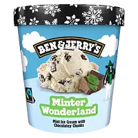 Ben & Jerry's Minter Wonderland ice cream