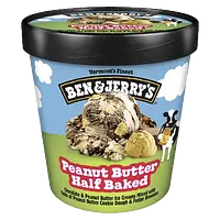 Ben & Jerry's Peanut Butter Half Baked ice cream