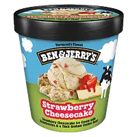 Ben & Jerry's Strawberry Cheesecake ice cream