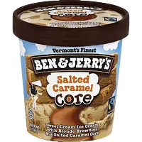 Ben & Jerry's Salted Caramel Core ice cream