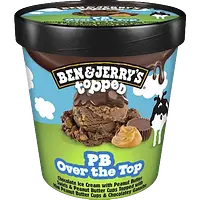 Ben & Jerry's PB Over the Top Topped ice cream