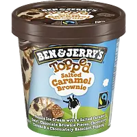 Ben & Jerry's Salted Caramel Brownie Topped ice cream