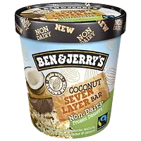 Ben & Jerry's Coconut Seven Layer Bar ice cream