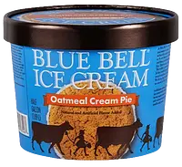 Blue Bell Creameries Oatmeal Cream Pie ice cream