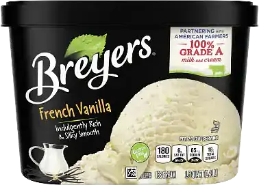 Breyers French Vanilla ice cream